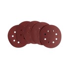 Круг абразивный шлифовальный под «липучку» ТУНДРА, перфорированный, 150 мм, Р600, 5 шт. - Фото 5