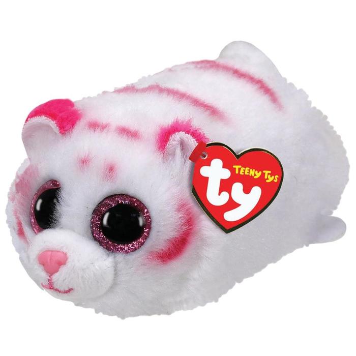 Мягкая игрушка «Тигр Табор», цвет бело-розовый, 10 см - Фото 1