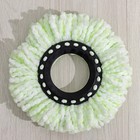 Швабра с отжимом и ведро с металлической центрифугой, 14,4 л, запасная насадка из микрофибры, цвет МИКС - Фото 13