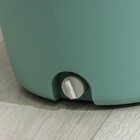 Швабра с отжимом и ведро с металлической центрифугой, 14,4 л, запасная насадка из микрофибры, цвет МИКС - Фото 5