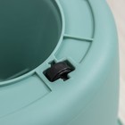 Швабра с отжимом и ведро с металлической центрифугой, 14,4 л, запасная насадка из микрофибры, цвет МИКС - Фото 7