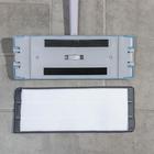 Швабра с отжимом и ведро Доляна: ведро с отсеками 10 л, 24×38 см, швабра плоская 32×12×120 см, насадка с карманами с двух сторон - Фото 6