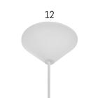 Светильник 2054/1WT E27 60Вт белый 10х10х10-60 см 6907869