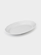 Блюдо сервировочное Добрушский завод «Бельё», 31.5×22 см, фарфор, белое - Фото 1