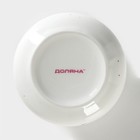 Сахарница с ложкой Доляна «Млечный путь», 330 мл, фарфор, белая в крапинку - Фото 6