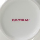 Сахарница с ложкой Доляна «Млечный путь», 330 мл, фарфор, белая в крапинку - Фото 7