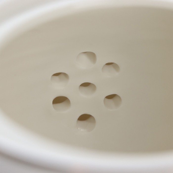 Чайник фарфоровый заварочный Доляна «Млечный путь», 900 мл, цвет белый в крапинку - фото 1905780055