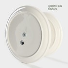 Блюдо 2-х ярусное Доляна «Эстет», d=25/20 см, фарфор, белое - Фото 4