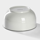 Салатник Magistro «Морской бриз», 1.6 л, d=18 см, фарфор, белый - Фото 4