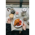 Молочник Magistro «Морской бриз», 250 мл, фарфор, белый - Фото 7