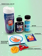 Набор «Пофигин»: чай, драже, шоколад, термостакан, леденец - Фото 2