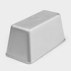 Форма для хлеба KUKMARA, 1.6 л, 21.5×10.5×10.5 см, Л-10, литой алюминий - Фото 2