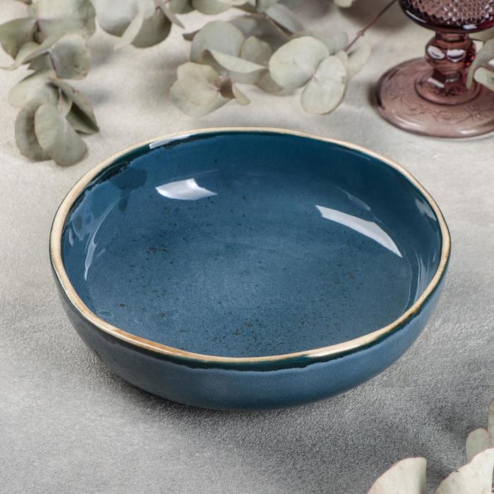 Тарелка фарфоровая Blu reattivo, 600 мл, d=18,5 см - Фото 1