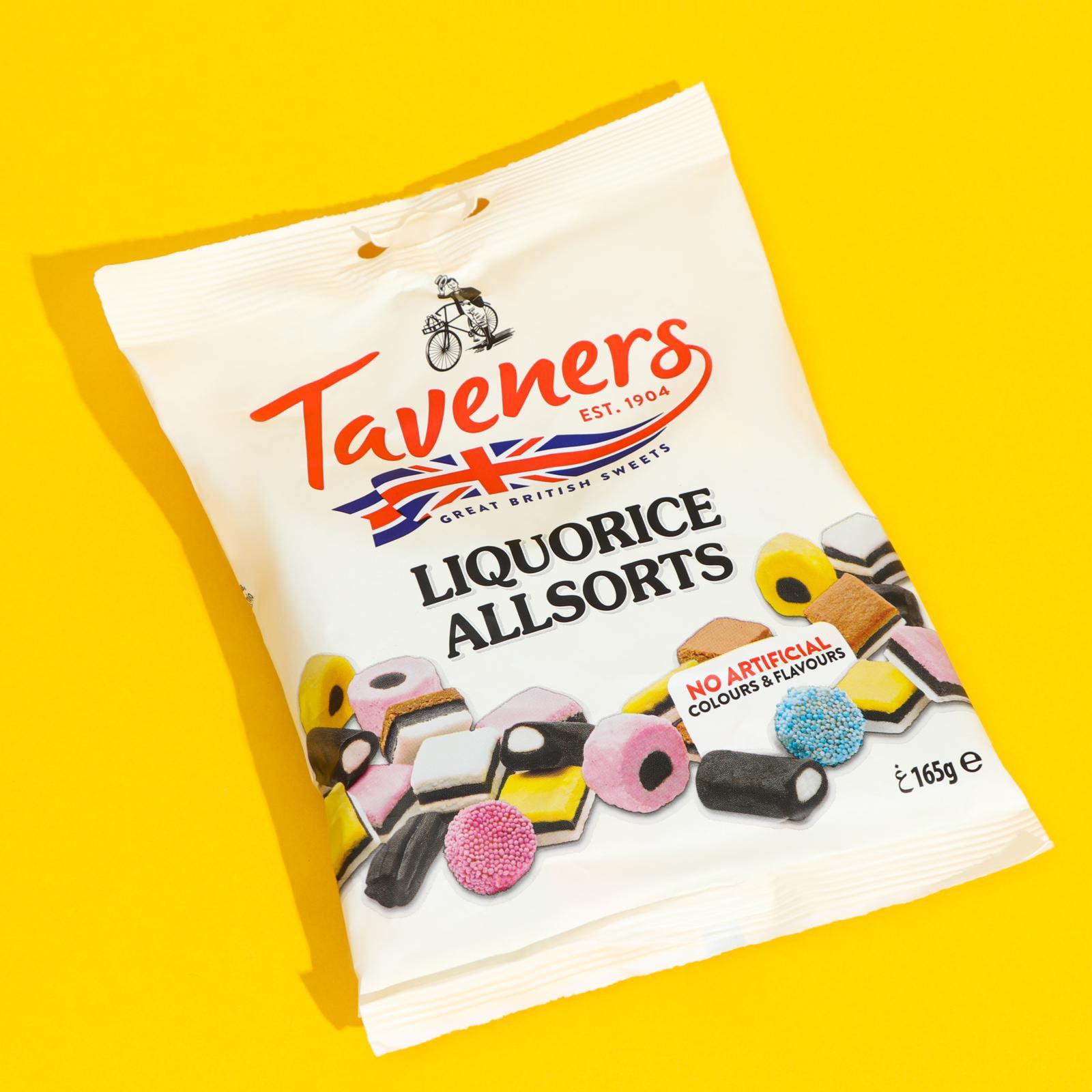 Фруктовые лакричные конфеты Taveners Liquorice Allsorts, 165 г (6944023 ...