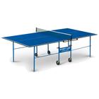 Стол теннисный Start line Olympic Optima BLUE с сеткой - фото 319716443