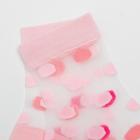 Носки женские "Розовый горошек", цвет розовый, размер 36-40 - Фото 2