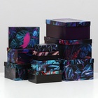 Набор коробок 10 в 1 "Неон", 30,5 х 20 х 13 - 12 х 6,5 х 4 см 6922786