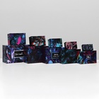 Набор коробок 10 в 1 "Неон", 30,5 х 20 х 13 - 12 х 6,5 х 4 см 6922786