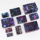 Набор коробок 10 в 1 "Неон", 30,5 х 20 х 13 - 12 х 6,5 х 4 см 6922786