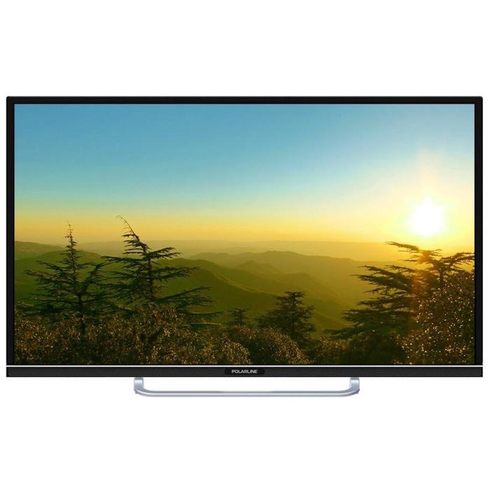 Телевизор Polarline 32PL53TC-SM, 32", 1920x1080, DVB-T2, 3 HDMI, 2 USB, Smart TV, черный - Фото 1