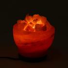 Солевая лампа Wonder Life "Ваза с камнями", 15 Вт, 2 кг, гималайская соль, от сети - Фото 3
