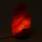 Солевая лампа Wonder Life "Скала", 15 Вт, 7-10 кг, красная гималайская соль, от сети - Фото 3