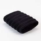 Полотенце махровое Этель "Waves" чёрный, 30х60 см, 100% хлопок, 460 гр/м2 - Фото 2