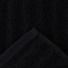 Полотенце махровое Этель "Waves" чёрный, 30х60 см, 100% хлопок, 460 гр/м2 - Фото 4