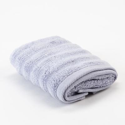 Полотенце махровое «Этель» Waves, 70×130 см, 100% хлопок, 460 г/м², серое