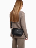 Сумка женская кросс-боди TEXTURA на молнии, 25×6×14 см, чёрная - Фото 9