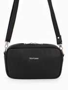 Сумка женская кросс-боди TEXTURA на молнии, 25×6×14 см, чёрная - Фото 5
