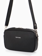 Сумка женская кросс-боди TEXTURA на молнии, 25×6×14 см, чёрная - Фото 4