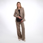 Сумка женская на молнии TEXTURA, маленький размер, цвет коричневый - Фото 9