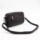 Сумка женская на молнии TEXTURA, маленький размер, цвет коричневый - Фото 5