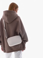 Сумка женская кросс-боди TEXTURA на молнии, 25×6×14 см, белая 6946021