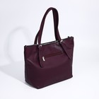 Сумка женская TEXTURA, шоппер, большой размер, цвет бордовый - Фото 2