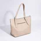 Сумка женская TEXTURA, шоппер, большой размер, цвет бежевый - Фото 2