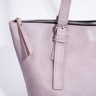 Сумка женская TEXTURA, шоппер, большой размер, цвет розовый - Фото 5