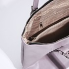 Сумка женская TEXTURA, шоппер, большой размер, цвет розовый - Фото 6