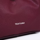 Сумка женская TEXTURA, багет, маленький размер, цвет бордовый - Фото 4