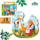 Пазл фигурный. По мотивам русской народной сказки «Курочка Ряба» - Фото 1