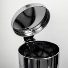 УЦЕНКА Ведро для мусора с педалью Доляна, 7 л, нержавеющая сталь - Фото 2