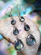 Серьги «Галиотис» капель - фото 68054107