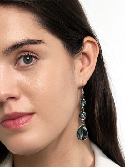 Серьги «Галиотис», капель