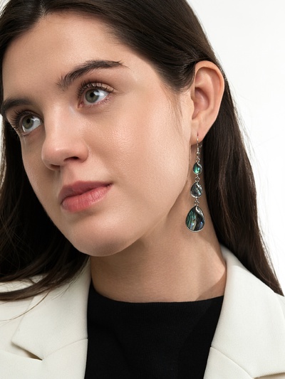 Серьги «Галиотис», капель