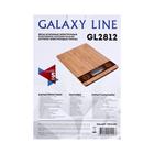 Весы кухонные Galaxy LINE GL 2812, электронные, до 5 кг, LCD-дисплей, коричневые 6930502 - фото 16616681