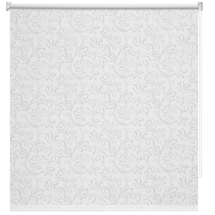 Рулонная штора Decofest «Бернаут Нежность», 90х175 см, цвет белый