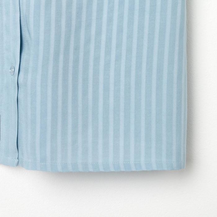 Рубашка (сорочка) женская KAFTAN «Полоска», голуб, р. 40-42 - фото 1888100518