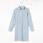 Рубашка (сорочка) женская KAFTAN «Клетка», голуб, р. 52-54 - Фото 6