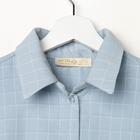 Рубашка (сорочка) женская KAFTAN «Клетка», голуб, р. 52-54 - Фото 7